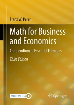 Abbildung von Peren | Math for Business and Economics | 3. Auflage | 2024 | beck-shop.de