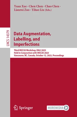 Abbildung von Xue / Chen | Data Augmentation, Labelling, and Imperfections | 1. Auflage | 2024 | beck-shop.de