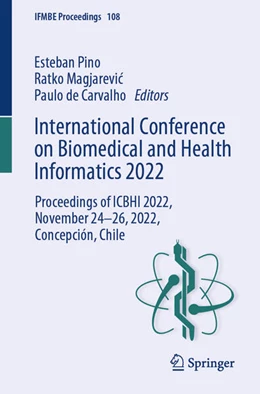 Abbildung von Pino / Magjarevic | International Conference on Biomedical and Health Informatics 2022 | 1. Auflage | 2024 | beck-shop.de