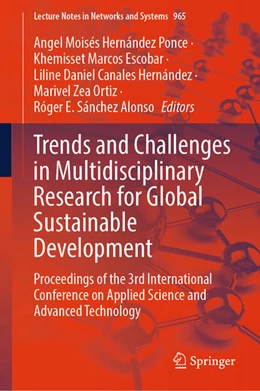 Abbildung von Hernández Ponce / Marcos Escobar | Trends and Challenges in Multidisciplinary Research for Global Sustainable Development | 1. Auflage | 2024 | beck-shop.de