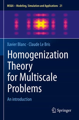 Abbildung von Le Bris / Blanc | Homogenization Theory for Multiscale Problems | 1. Auflage | 2024 | beck-shop.de