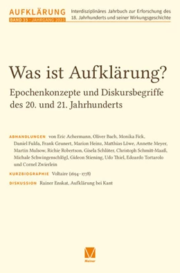 Abbildung von Mulsow / Stiening | Aufklärung, Bd. 35 | 1. Auflage | 2023 | beck-shop.de