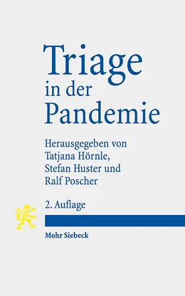 Abbildung von Hörnle / Huster | Triage in der Pandemie | 2. Auflage | 2024 | beck-shop.de