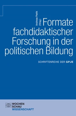 Abbildung von Petrik | Formate fachdidaktischer Forschung in der politischen Bildung | 1. Auflage | 2016 | beck-shop.de