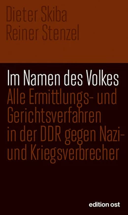 Abbildung von Skiba / Stenzel | Im Namen des Volkes | 1. Auflage | 2016 | beck-shop.de