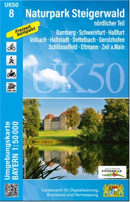 Abbildung von Landesamt für Digitalisierung | UK50-8 Naturpark Steigerwald, nördlicher Teil | 1. Auflage | 2024 | beck-shop.de