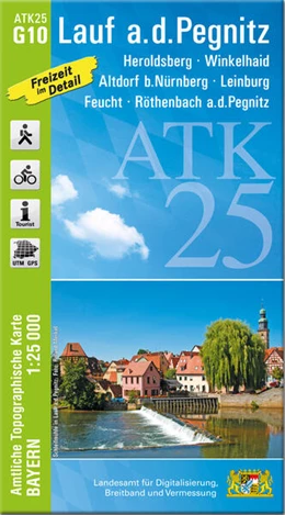 Abbildung von Landesamt für Digitalisierung | ATK25-G10 Lauf a.d.Pegnitz (Amtliche Topographische Karte 1:25000) | 1. Auflage | 2024 | beck-shop.de