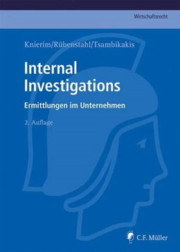 Abbildung von Knierim / Rübenstahl | Internal Investigations | 2. Auflage | 2016 | beck-shop.de