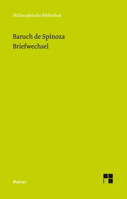 Abbildung von Spinoza / Bartuschat | Briefwechsel | 1. Auflage | 2017 | beck-shop.de