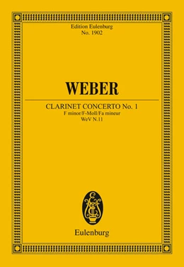 Abbildung von Weber / Heidlberger | Clarinet Concerto No. 1 F minor | 1. Auflage | 2017 | beck-shop.de