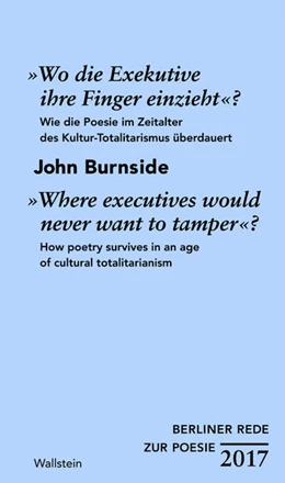Abbildung von Burnside | »Wo die Exekutive ihre Finger einzieht«?/»Where executives would never want to tamper«? | 1. Auflage | 2017 | beck-shop.de