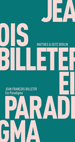 Abbildung von Billeter | Ein Paradigma | 1. Auflage | 2017 | beck-shop.de