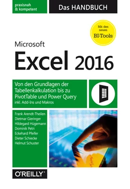 Abbildung von Arendt-Theilen / Gieringer | Microsoft Excel 2016 - Das Handbuch | 1. Auflage | 2017 | beck-shop.de