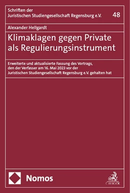 Abbildung von Hellgardt | Klimaklagen gegen Private als Regulierungsinstrument | 1. Auflage | 2024 | 48 | beck-shop.de