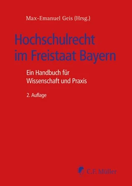 Abbildung von Berger / Fliesser | Hochschulrecht im Freistaat Bayern | 2. Auflage | 2017 | beck-shop.de