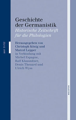 Abbildung von König / Lepper | Geschichte der Germanistik | 1. Auflage | 2017 | beck-shop.de