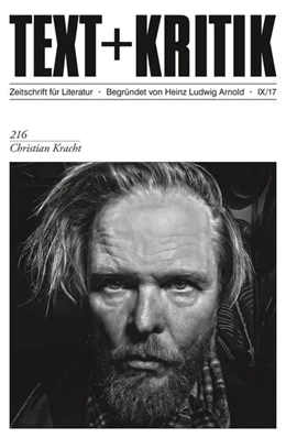 Abbildung von Kleinschmidt | TEXT+KRITIK 216 - Christian Kracht | 1. Auflage | 2017 | beck-shop.de