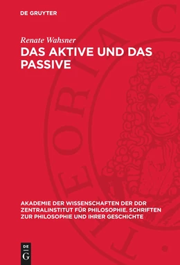 Abbildung von Wahsner | Das Aktive und das Passive | 1. Auflage | 1981 | beck-shop.de