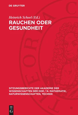 Abbildung von Scheel | Rauchen oder Gesundheit | 1. Auflage | 1981 | beck-shop.de