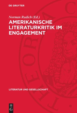 Abbildung von Rudich | Amerikanische Literaturkritik im Engagement | 1. Auflage | 1978 | beck-shop.de