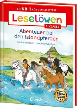 Abbildung von Giebken | Leselöwen 1. Klasse - Abenteuer bei den Islandpferden | 1. Auflage | 2024 | beck-shop.de