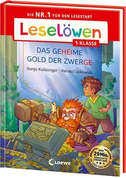 Abbildung von Kaiblinger | Leselöwen 1. Klasse - Das geheime Gold der Zwerge (Großbuchstabenausgabe) | 1. Auflage | 2024 | beck-shop.de