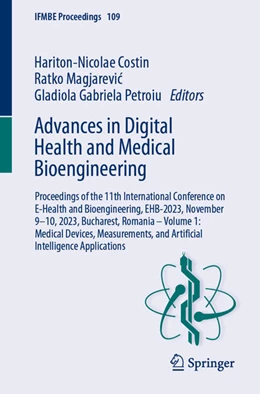 Abbildung von Costin / Magjarevic | Advances in Digital Health and Medical Bioengineering | 1. Auflage | 2024 | 109 | beck-shop.de