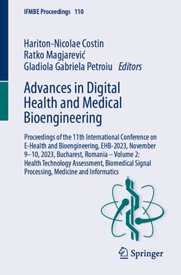 Abbildung von Costin / Magjarevic | Advances in Digital Health and Medical Bioengineering | 1. Auflage | 2024 | 110 | beck-shop.de