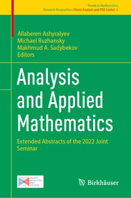 Abbildung von Ashyralyev / Ruzhansky | Analysis and Applied Mathematics | 1. Auflage | 2024 | 6 | beck-shop.de