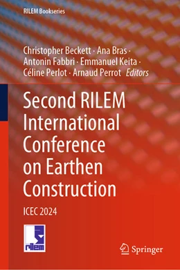 Abbildung von Beckett / Bras | Second RILEM International Conference on Earthen Construction | 1. Auflage | 2024 | 52 | beck-shop.de