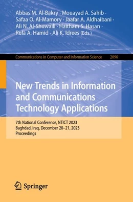 Abbildung von Al-Bakry / Sahib | New Trends in Information and Communications Technology Applications | 1. Auflage | 2024 | 2096 | beck-shop.de