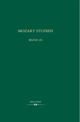Abbildung von Schmid | Mozart Studien Band 26 | 1. Auflage | 2018 | beck-shop.de