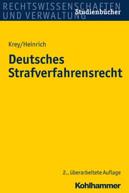 Abbildung von Heinrich | Deutsches Strafverfahrensrecht | 2. Auflage | 2018 | beck-shop.de