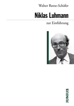 Abbildung von Reese-Schäfer | Niklas Luhmann zur Einführung | 1. Auflage | 2019 | beck-shop.de