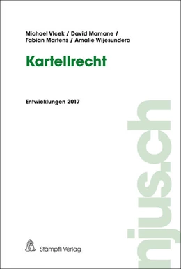 Abbildung von Vlcek / Mamane | Kartellrecht | 1. Auflage | 2018 | beck-shop.de