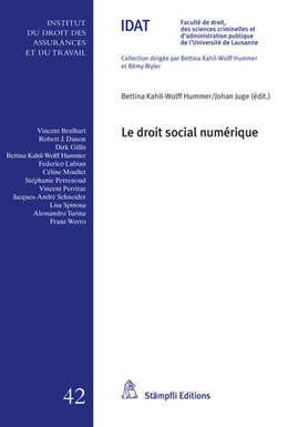 Abbildung von Kahil-Wolff Hummer / Juge | Le droit social numérique | 1. Auflage | 2018 | beck-shop.de