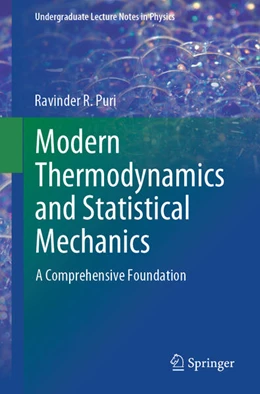 Abbildung von Puri | Modern Thermodynamics and Statistical Mechanics | 1. Auflage | 2024 | beck-shop.de