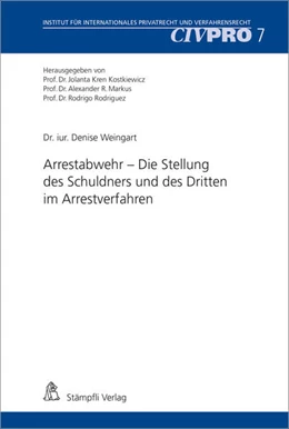 Abbildung von Weingart | Arrestabwehr | 1. Auflage | 2015 | beck-shop.de
