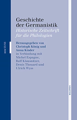 Abbildung von König / Kinder | Geschichte der Germanistik | 1. Auflage | 2019 | beck-shop.de