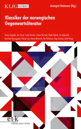 Abbildung von Heitmann | KLfG Extrakt - Klassiker der nowegischen Gegenwartsliteratur | 1. Auflage | 2019 | beck-shop.de