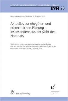 Abbildung von Wolf | Aktuelles zur ehegüter- und erbrechtlichen Planung - insbesondere aus der Sicht des Notariats | 1. Auflage | 2019 | beck-shop.de