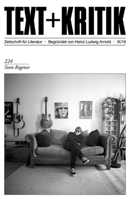 Abbildung von Greif / Lehnert | TEXT + KRITIK 224 - Sven Regener | 1. Auflage | 2019 | beck-shop.de