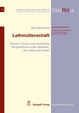 Abbildung von Bertschi | Leihmutterschaft | 1. Auflage | 2014 | beck-shop.de