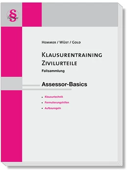 Abbildung von Hemmer / Wüst | Klausurentraining Zivilurteile | 20. Auflage | 2024 | beck-shop.de
