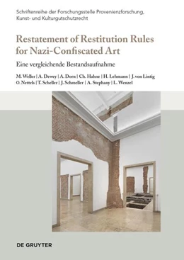 Abbildung von Weller / Dewey | Restatement of Restitution Rules for Nazi-Confiscated Art | 1. Auflage | 2024 | 10 | beck-shop.de