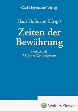 Abbildung von Hofmann | Zeiten der Bewährung | 1. Auflage | 2024 | beck-shop.de