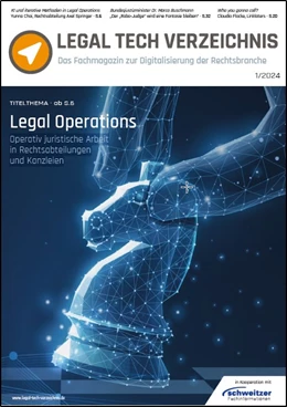 Abbildung von Legal Tech Verzeichnis • Ausgabe 1/2024 | | 2024 | beck-shop.de