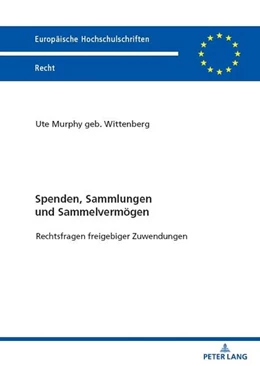 Abbildung von Murphy | Spenden, Sammlungen und Sammelvermögen | 1. Auflage | 2024 | beck-shop.de
