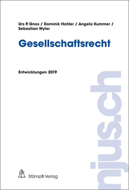 Abbildung von Gnos / Hohler | Gesellschaftsrecht | 1. Auflage | 2020 | beck-shop.de