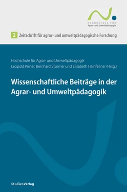 Abbildung von Kirner / Stürmer | Zeitschrift für agrar- und umweltpädagogische Forschung 2 | 1. Auflage | 2020 | beck-shop.de